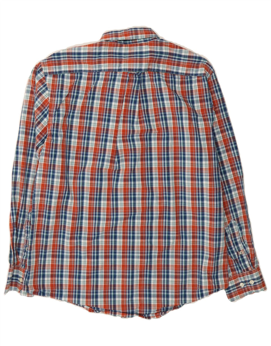 IZOD Mens Shirt Medium Multicoloured Check Vintage Izod and Second-Hand Izod from Messina Hembry 