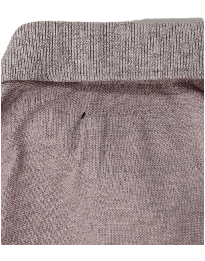 SUPERDRY Polo Shirt til mænd 2XL Lilla Bomuld