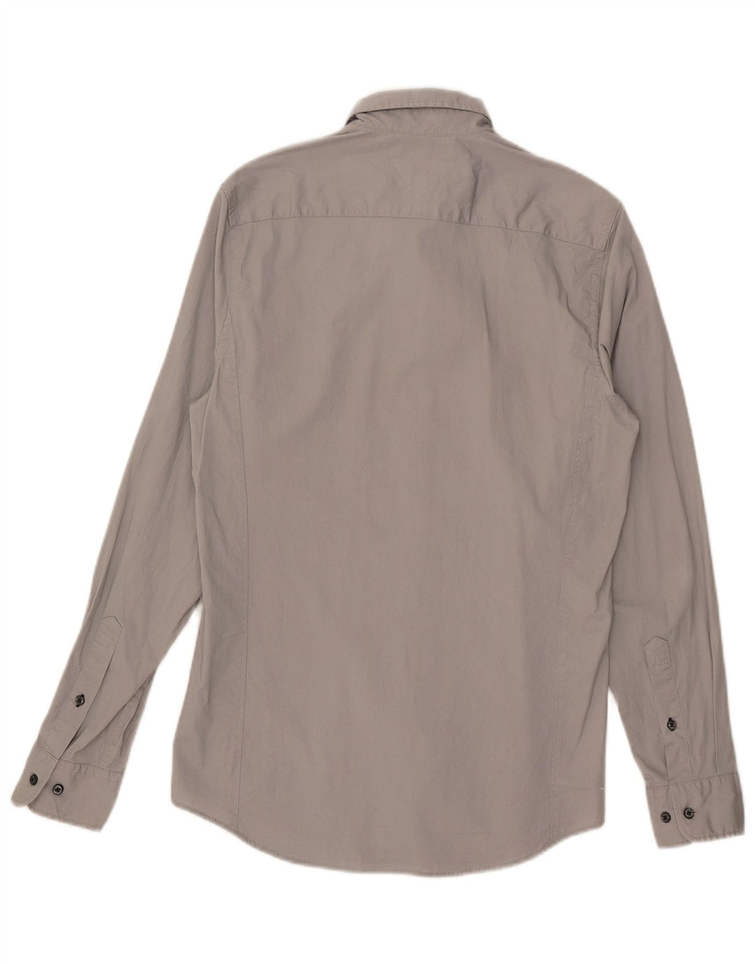 Tommy Hilfiger Herre Extra Slim Fit skjorte Medium Grå Bomuld