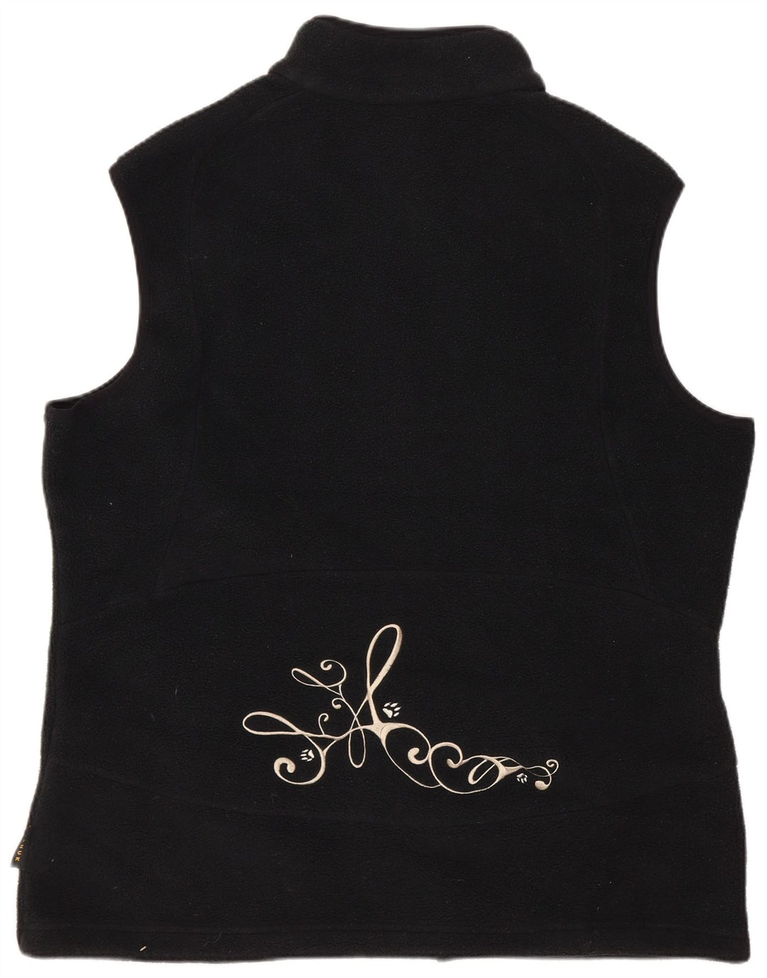 Jack Wolfskin Dame Fleece Gilet UK 18/20 XL Sort Polyester