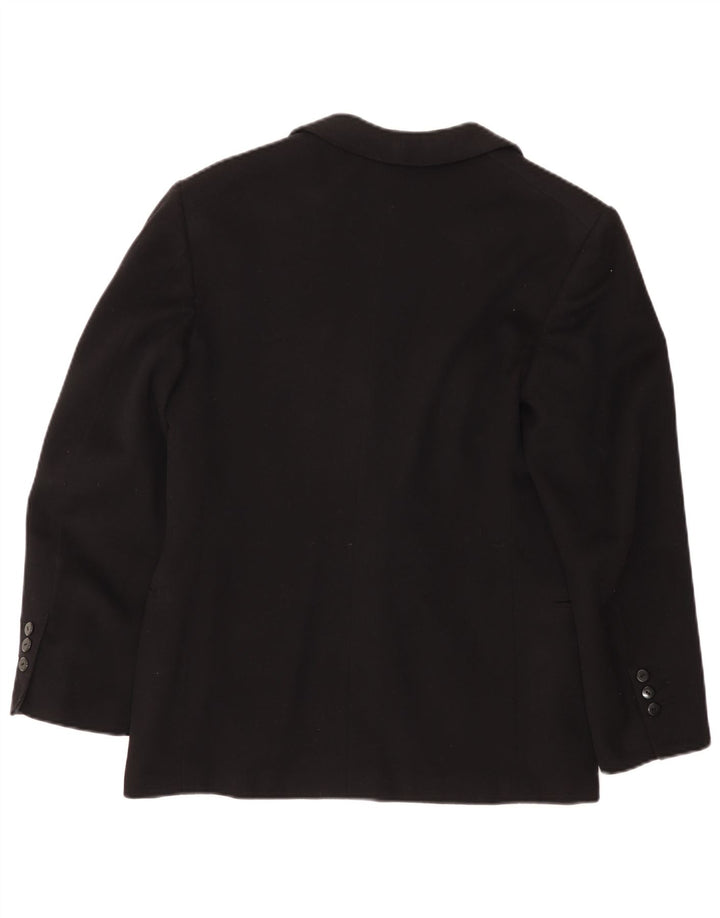 Vintage Herre 1 Knap Blazer Jacket UK 36 Small Black