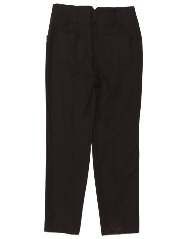 Boden Dame Højtaljet tilspidsede Casual Bukser UK 10 Small W30 L28 Sort