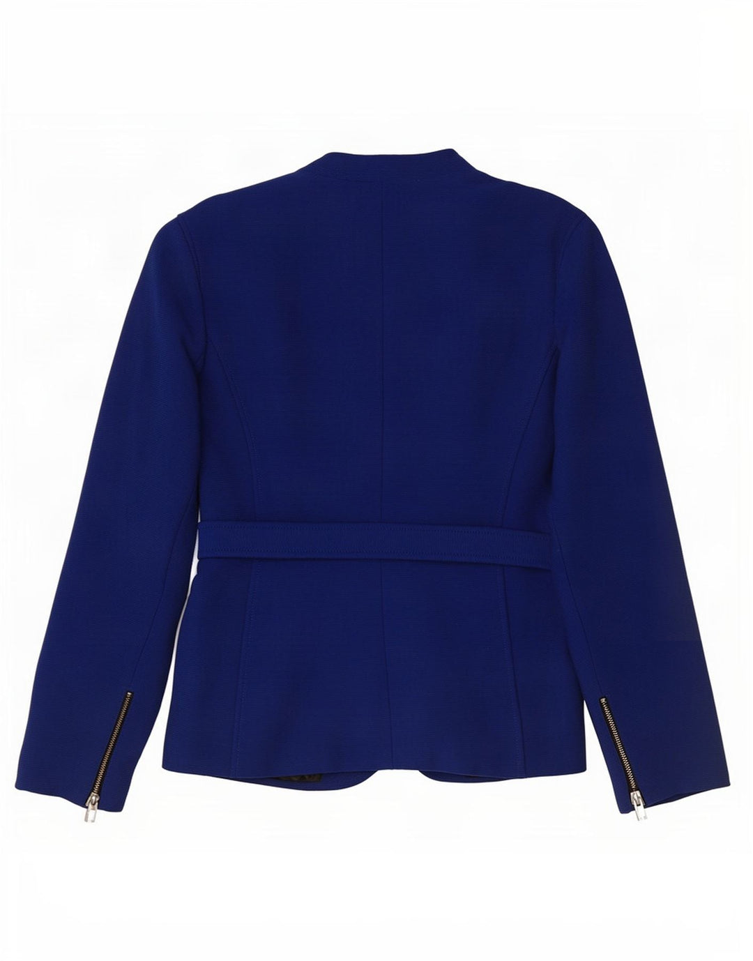Zara Dame 1 Knap Blazer Jacket UK 16 Large Blue Viscose