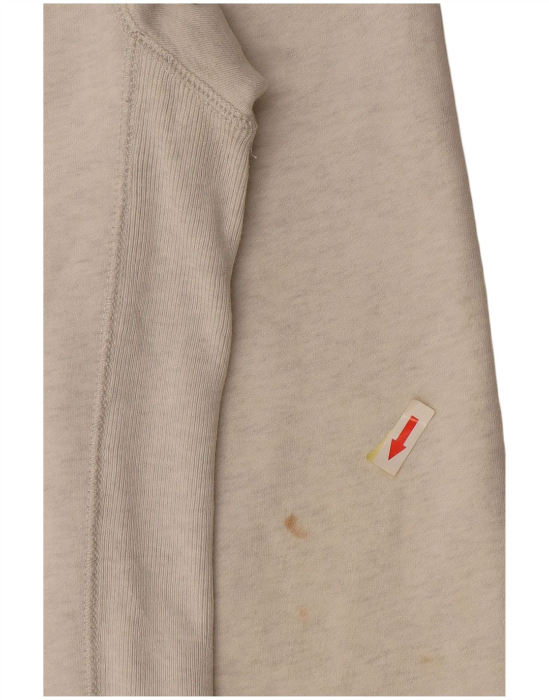 Superdry Herre grafisk hættetrøje med lynlås, medium hvid bomuld