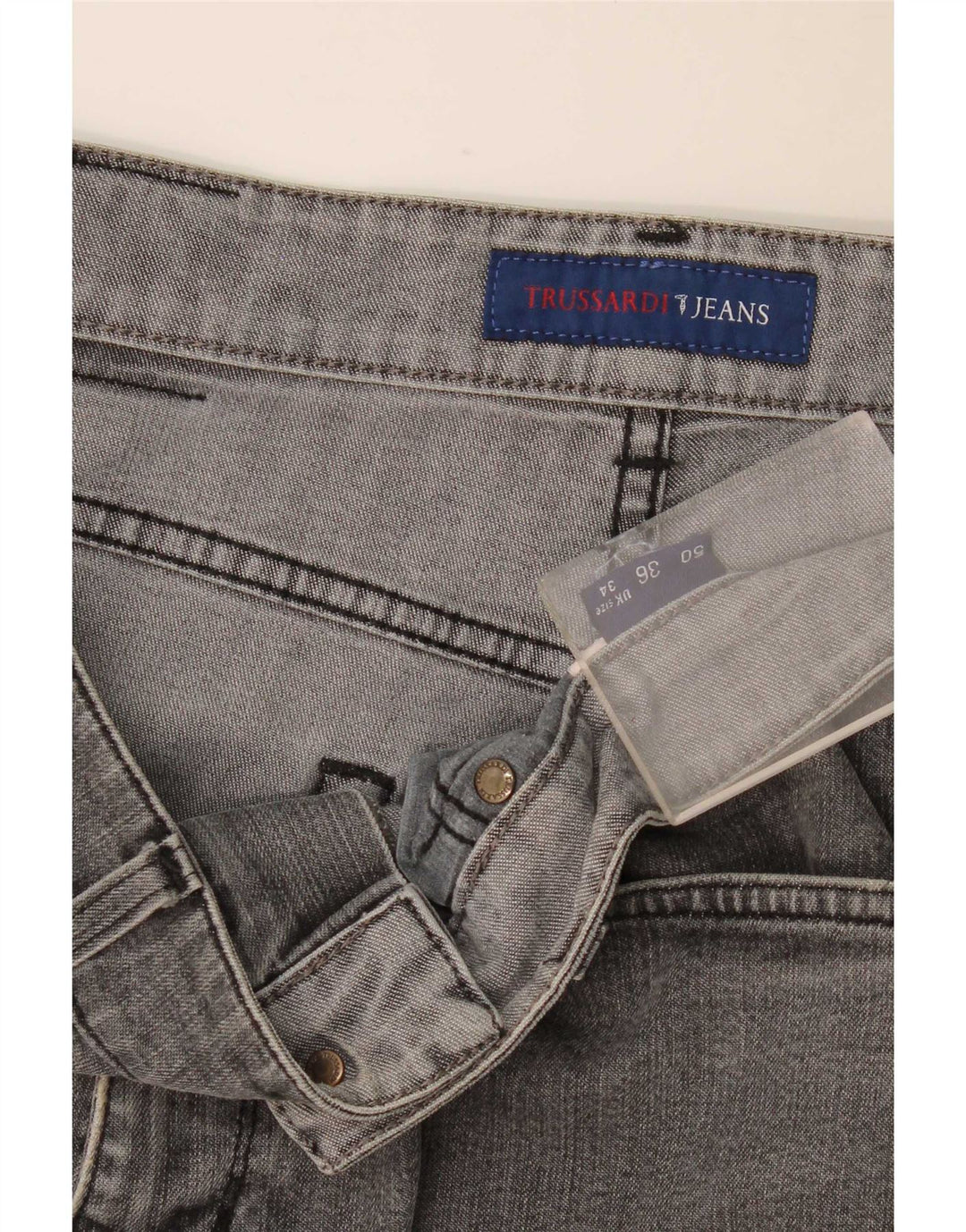 Trussardi Lige Jeans til kvinder W34 L34 Grå