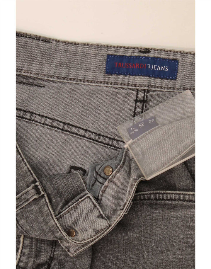 Trussardi Lige Jeans til kvinder W34 L34 Grå