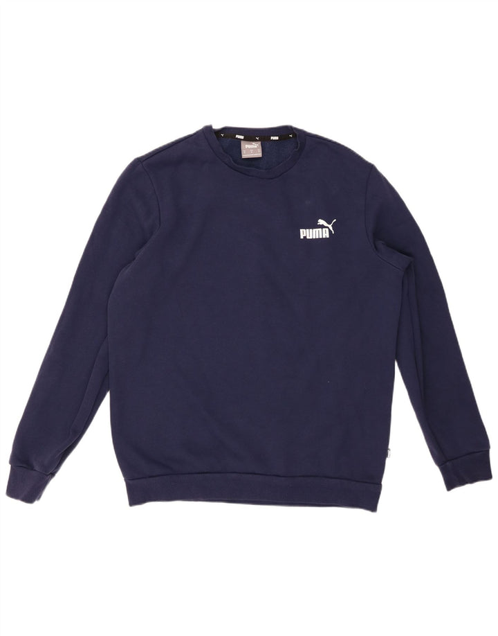 PUMA sweatshirt til mænd Medium marineblå bomuld