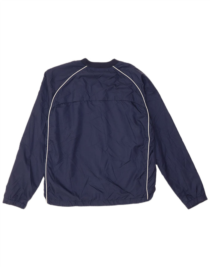 Nike Pullover Træningsdragt Top UK 39/41 Medium Navy Blue Nylon