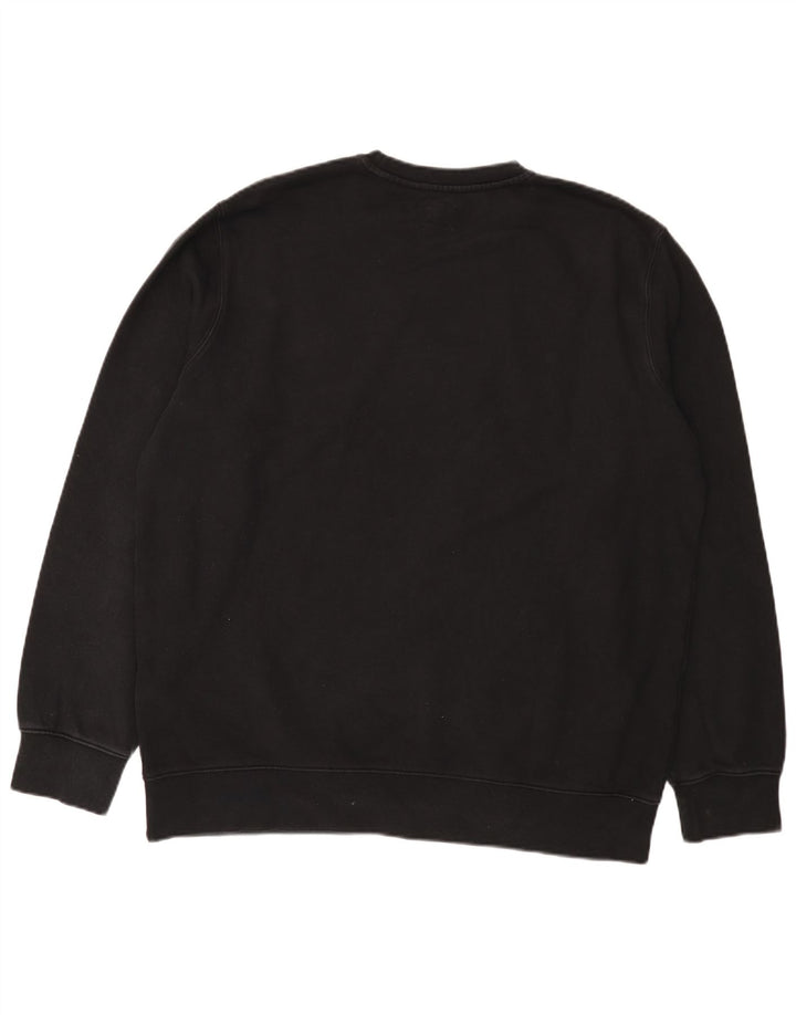 Levi's Herre Standard Fit Sweatshirt Jumper Stor Sort Bomuld