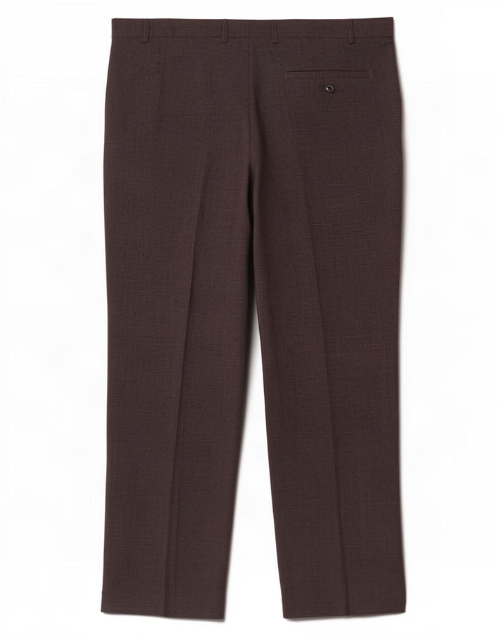 Marks & Spencer Straight Suit bukser til mænd W42 L29 Grå Houndstooth