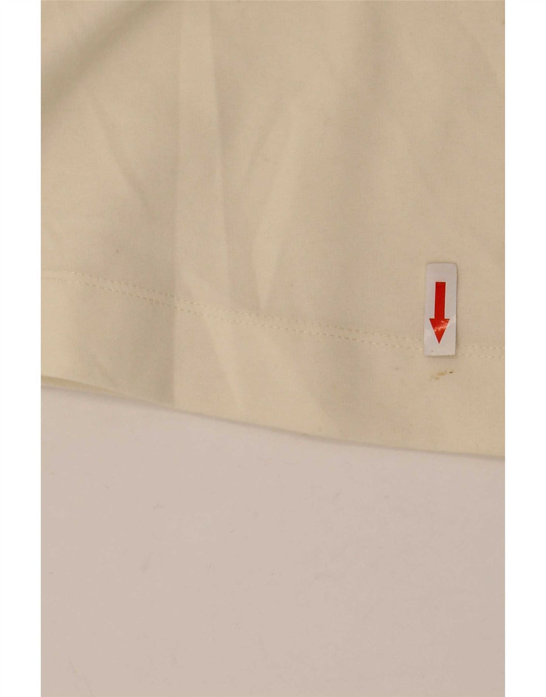 Zara Dame 3/4 ærmet oversize bluse Top UK 16 Large Beige