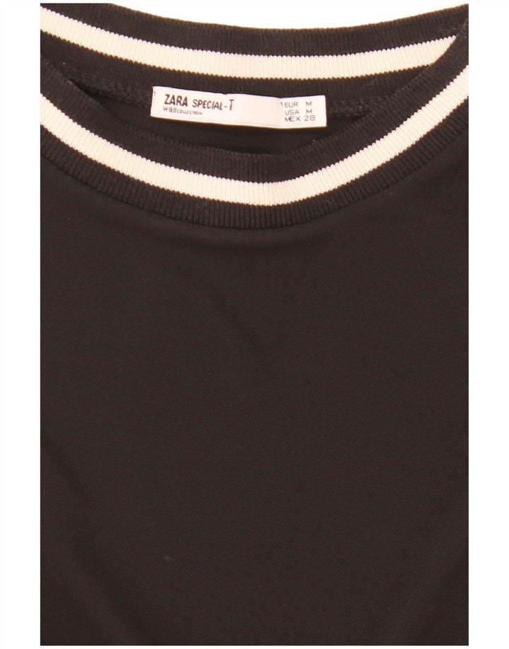 Zara Damevest Top UK 14 Medium Sort Colourblock