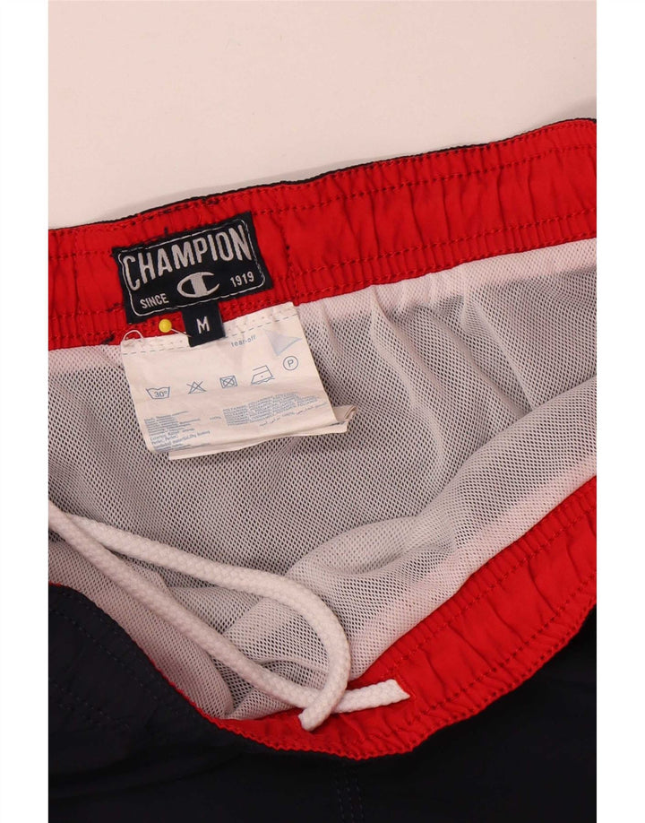 Champion Herre grafiske svømmeshorts Medium marineblå polyester
