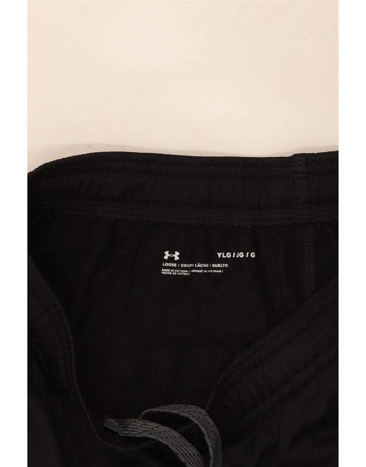Under Armour Boys Grafiske træningsdragt bukser 11-12 år Large Sort