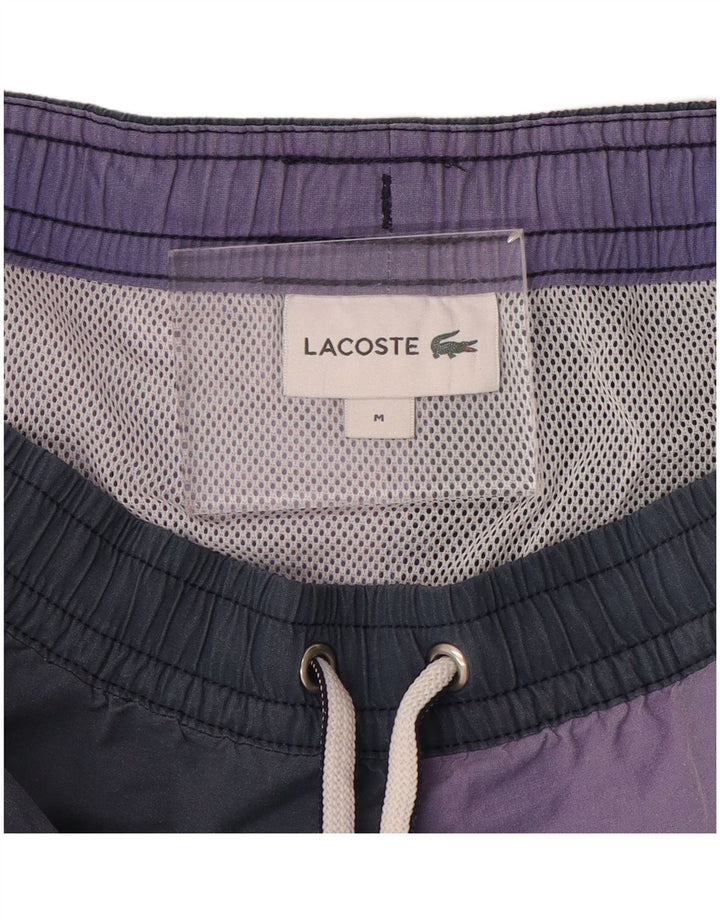 Lacoste Herre grafiske svømmeshorts Medium Flerfarvet Colourblock