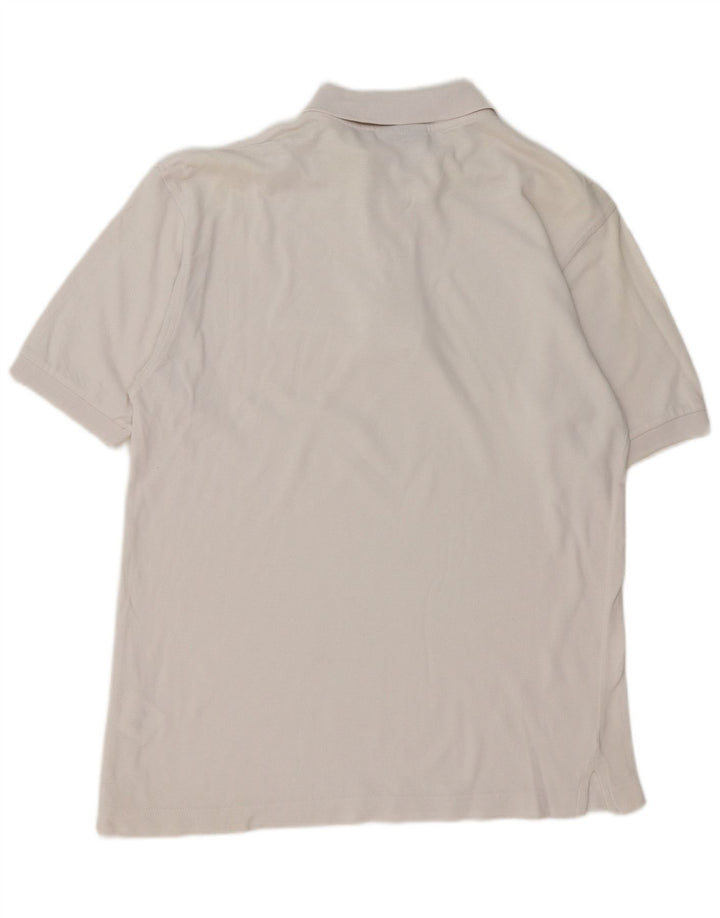 Lotto Herre Polo Shirt Medium Hvid Bomuld