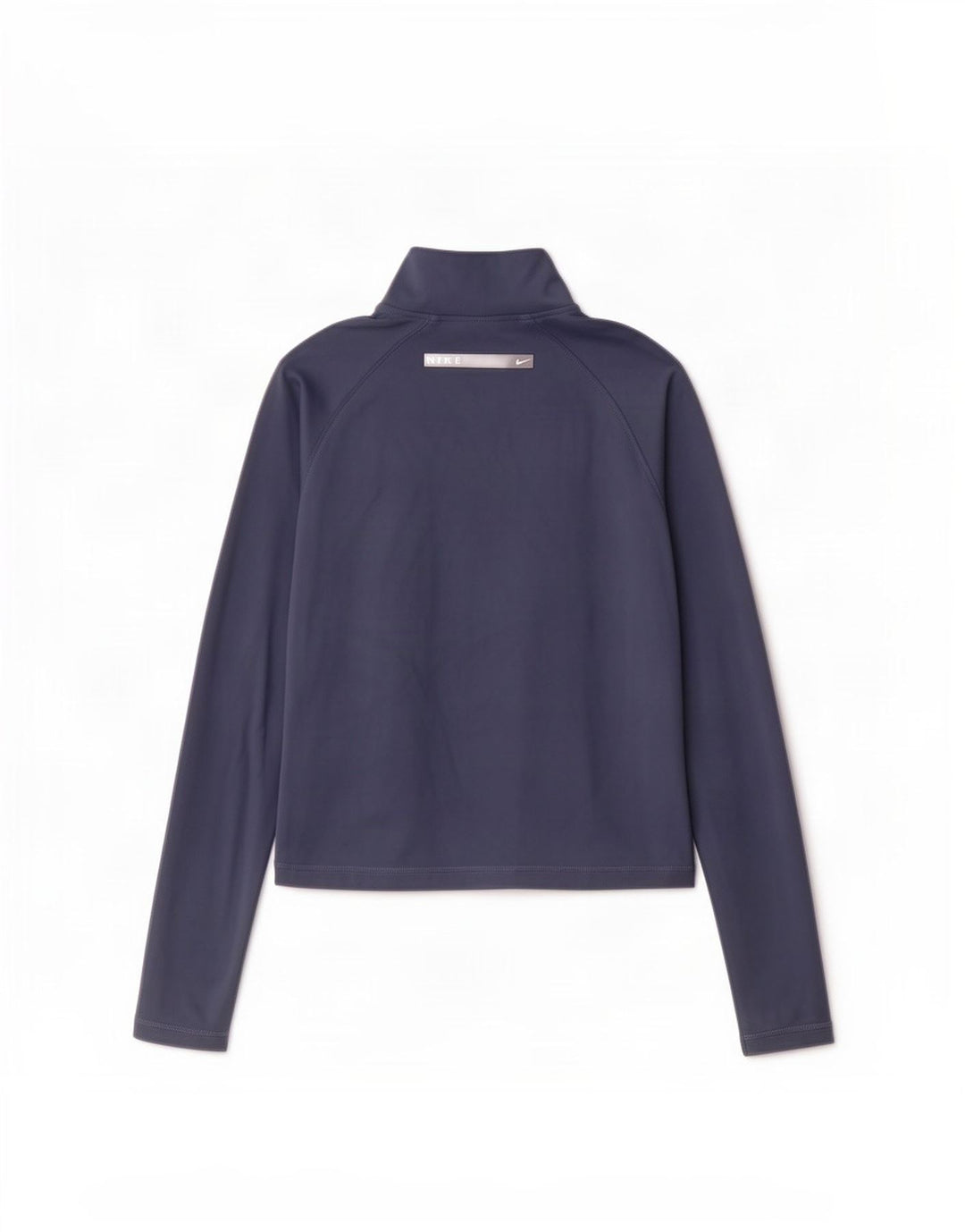Nike Womens Crop træningsdragt Topjakke UK 12 Medium Navy Blue Polyester