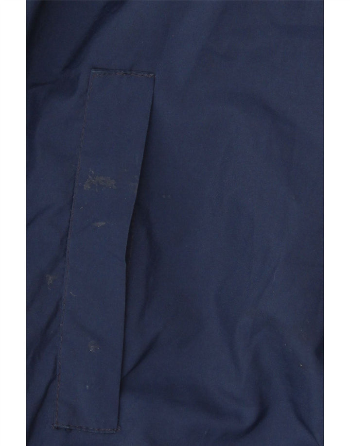 St. Andrews Herre Windbreaker Jacket UK 44 2XL Navy Blue Polyester