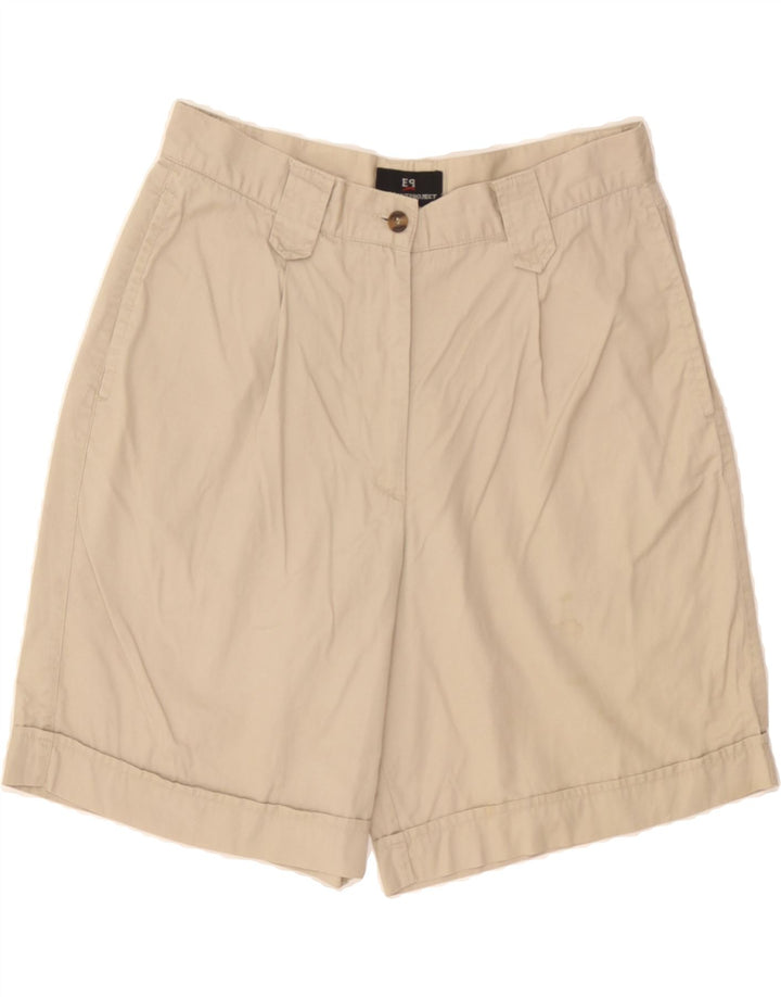 ELEGANT PROJECT Womens Chino Shorts IT 46 Large W28 Beige Cotton Vintage Elegant Project and Second-Hand Elegant Project from Messina Hembry 