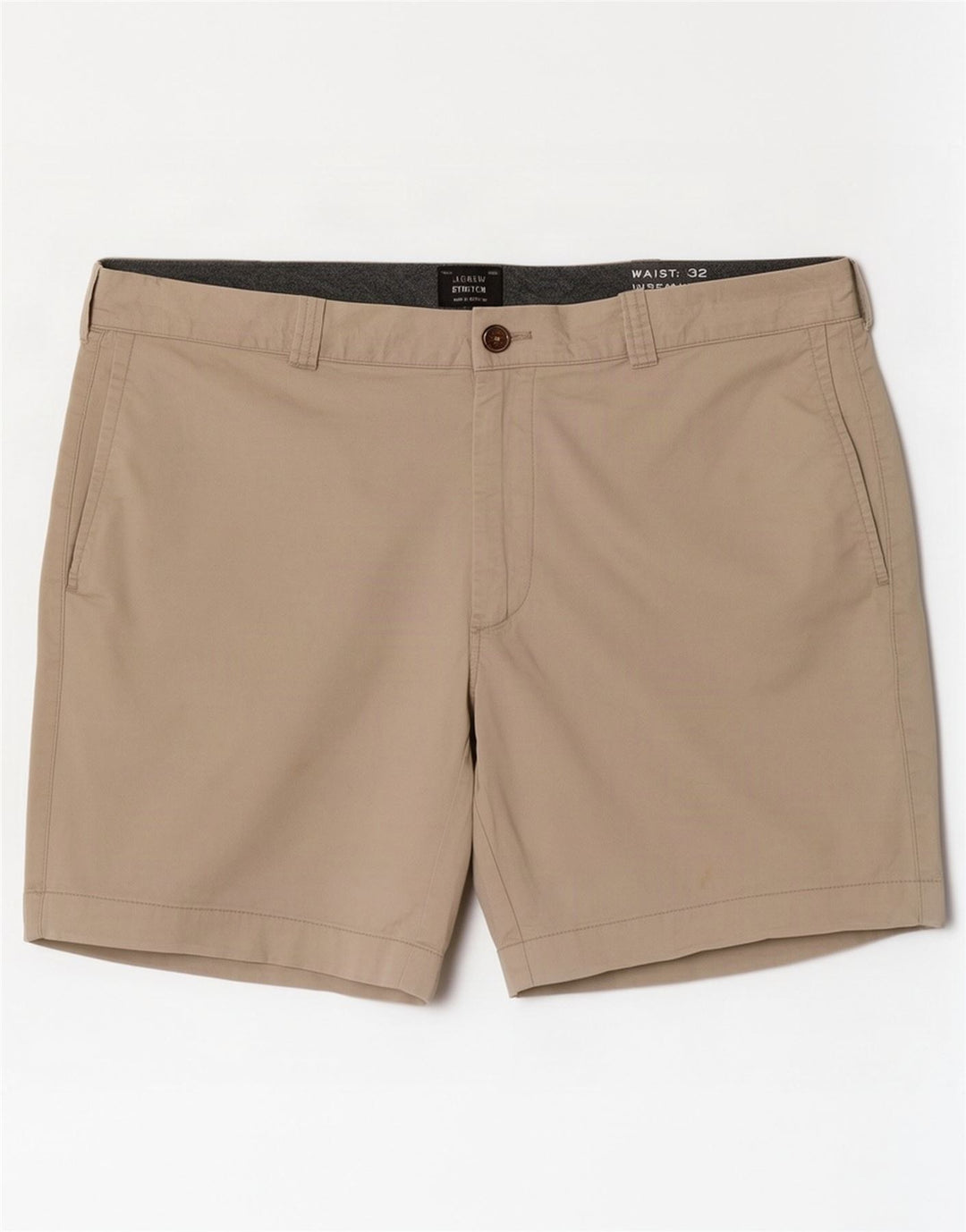 J. Crew Chino Shorts til mænd W32 Medium Beige Bomuld
