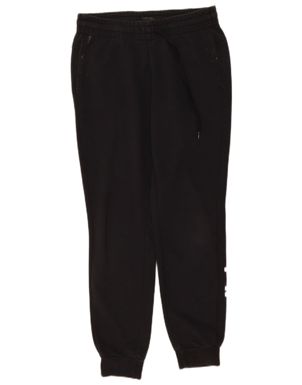 Adidas Graphic Tracksuit Bukser til kvinder Joggers UK 12/14 Medium Black