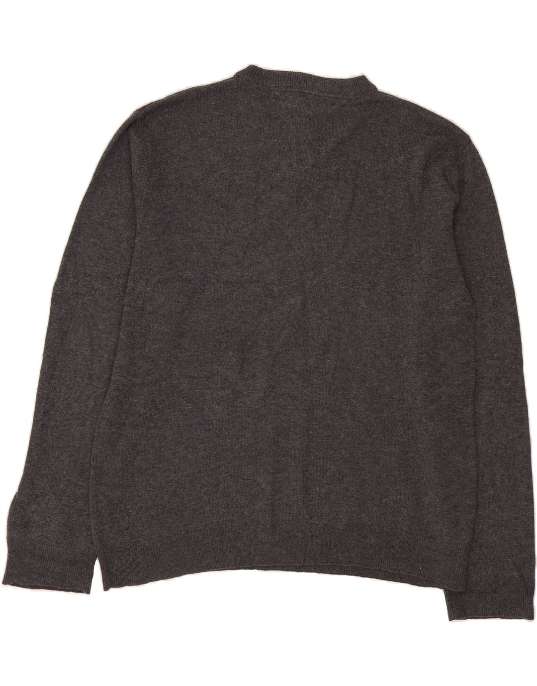 TOMMY HILFIGER Mens V-Neck Jumper Sweater 2XL Grey Vintage Tommy Hilfiger and Second-Hand Tommy Hilfiger from Messina Hembry 