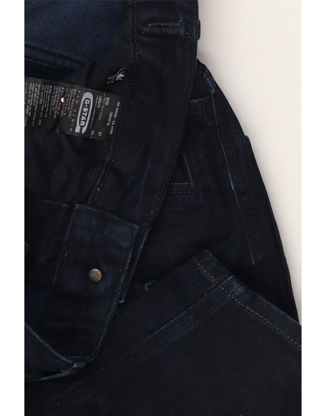 G-Star Slim Jeans til mænd W31 L28 Marineblå bomuld