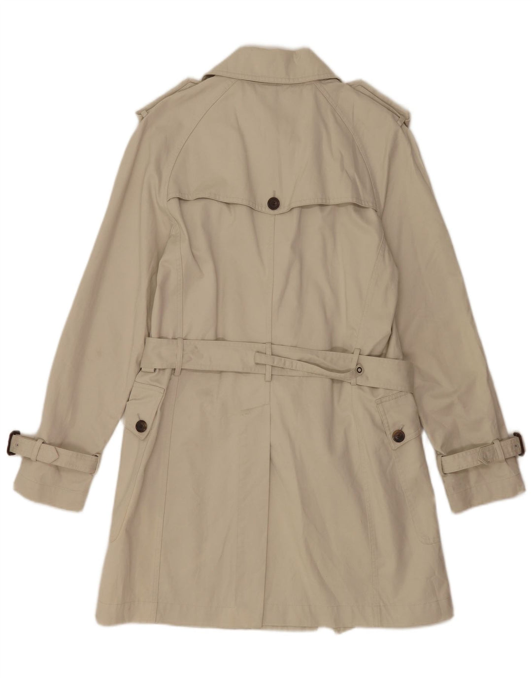 Mauro Grifoni Trench Coat til mænd IT 48 Medium Off White Bomuld