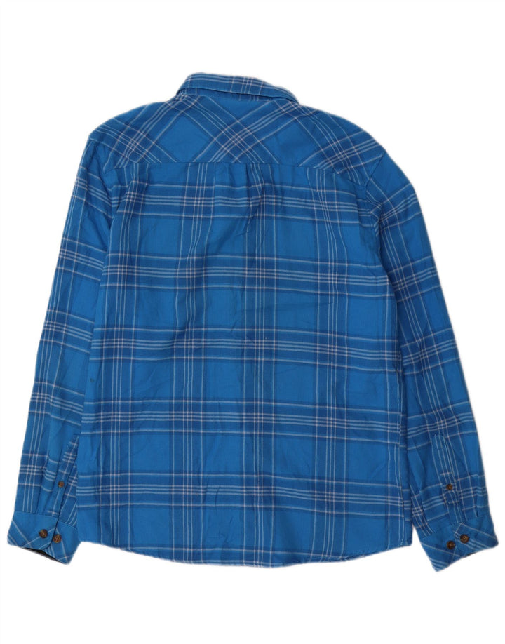 O'Neill Herre Classic Fit Flanelskjorte Medium Blue Ternet Bomuld