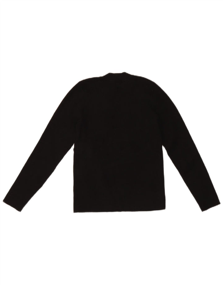 Levi's dame sweater med rund hals DK 14 Stor sort akryl