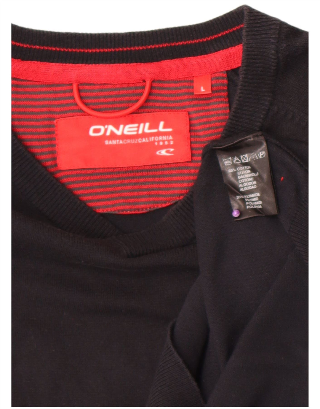 O'Neill Herre V-hals sweater Stor sort bomuld