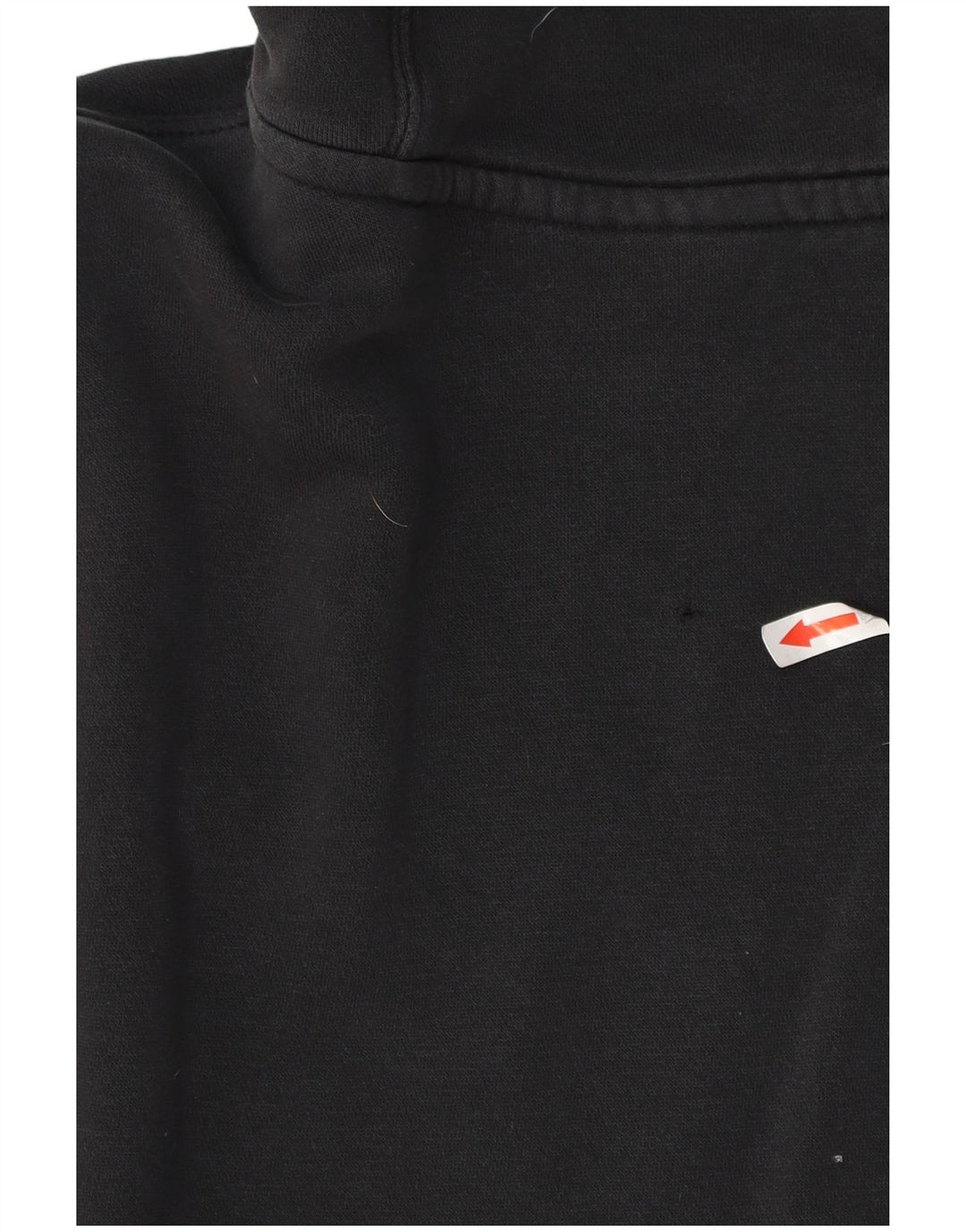 Nike Høj hættetrøje til mænd mellem sort bomuld