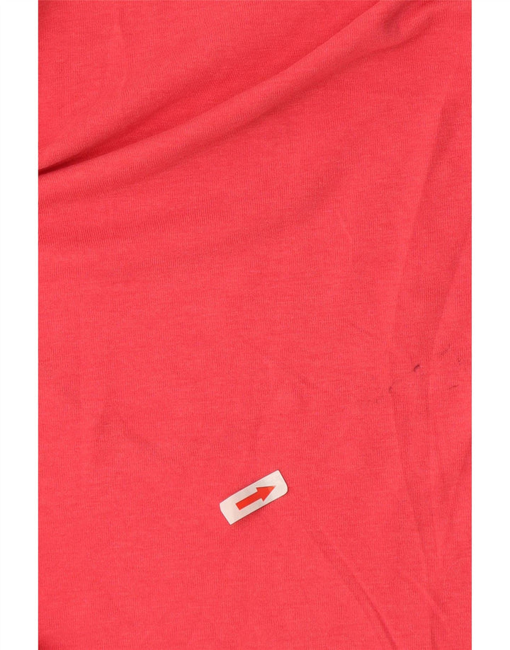 Nike Dame Loose Fit Grafisk Vest Top UK 12 Medium Pink Polyester