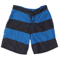 Mountain Warehouse Herre badeshorts Små blå stribet polyester