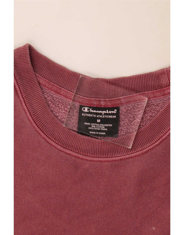 Champion Herre sweatshirt Jumper Medium Bourgogne bomuld