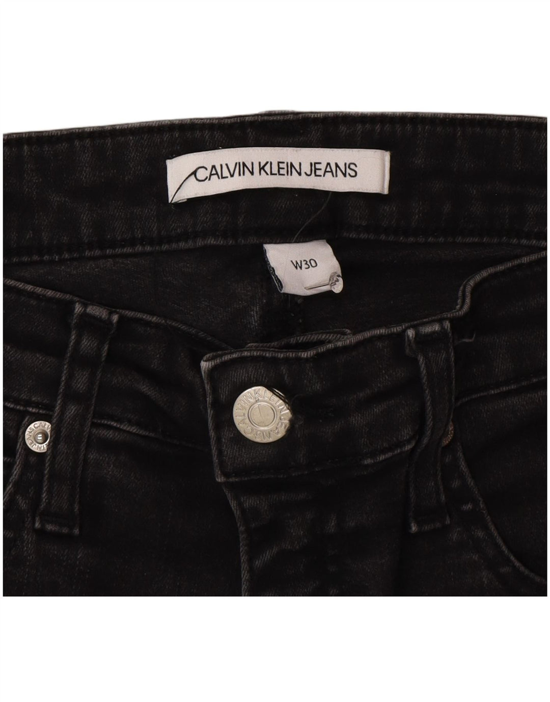 Calvin Klein Dame Skinny Jeans W30 L27 Grå