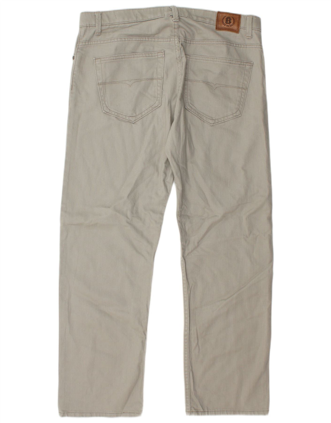 Marks & Spencer Straight Jeans til mænd W36 L29 Grå bomuld