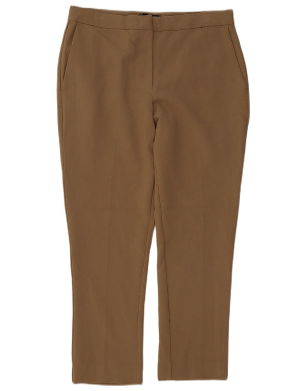 Marks & Spencer Dame Autograf Chino Bukser UK 10 Small W32 L25 Brun