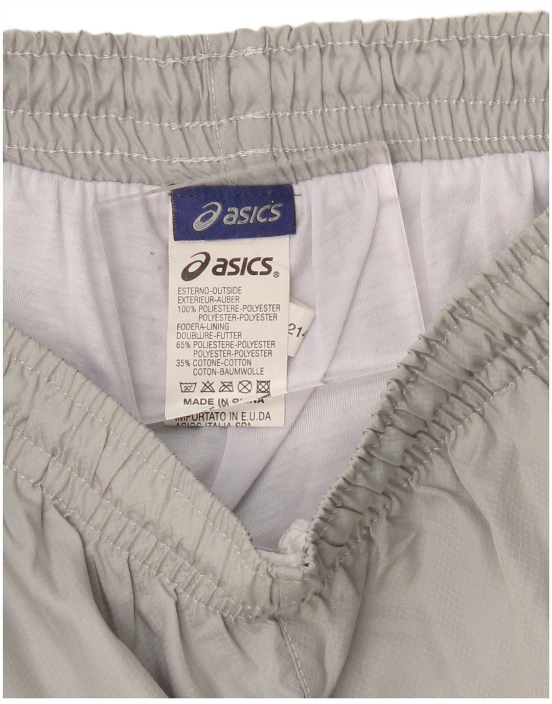 ASICS Træningsdragt bukser til mænd Jogger små grå polyester