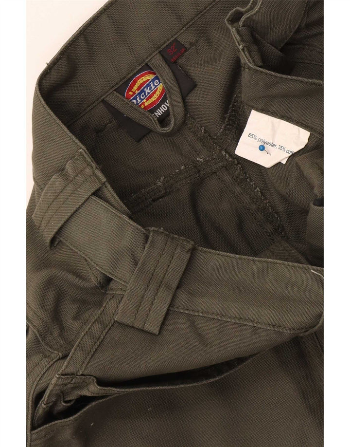 Dickies Straight Cargo bukser til mænd W28 L31 Khaki Colourblock Polyester