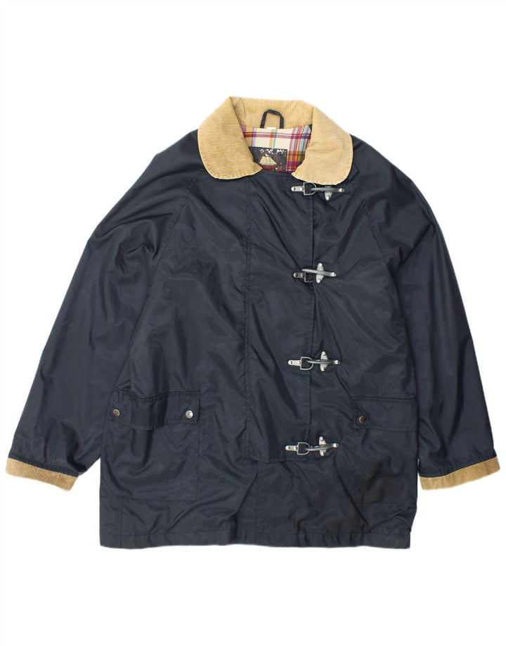 AMERICA Dame Yachting Outfits Duffle Jacket UK 18 XL Navy Blue Polyamide