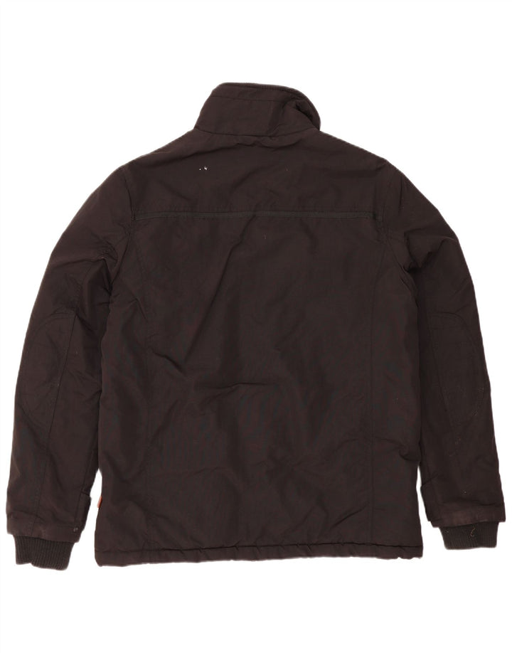 Bellfield Herre Utility Jacket UK 40 Large Black Polyester