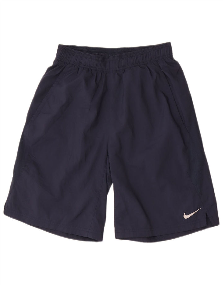 Nike drenge Dri Fit sportsshorts 12-13 år store marineblå polyester
