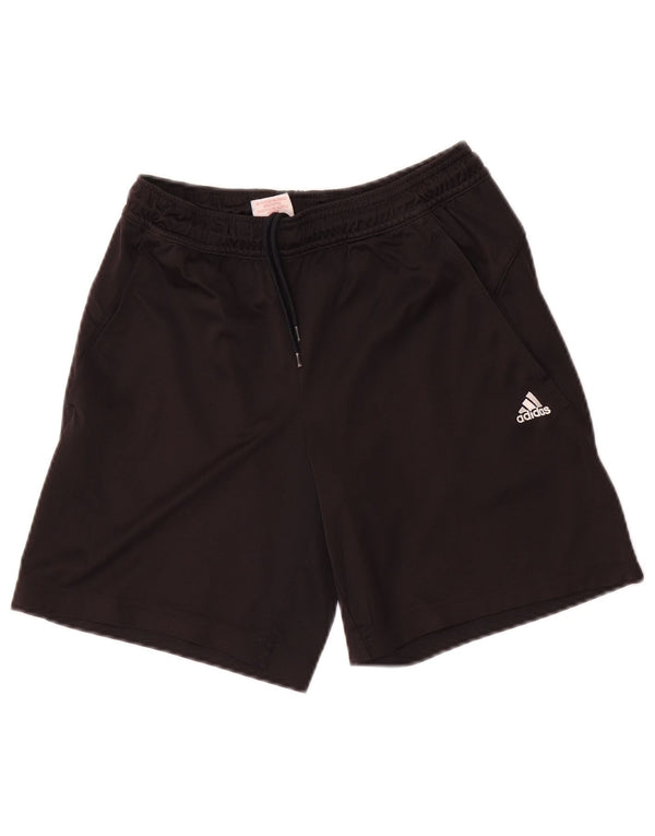 Adidas Boys Climalite Sportshorts 9-10 år XS Sort Polyester