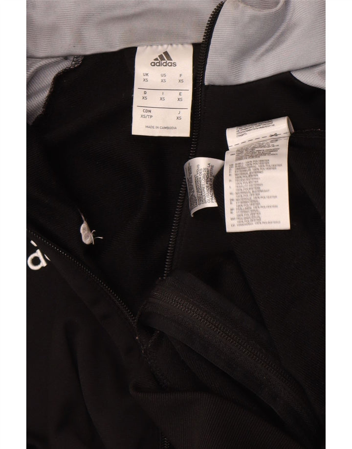 Adidas Træningsdragt til mænd Topjakke XS Sort Colourblock Polyester