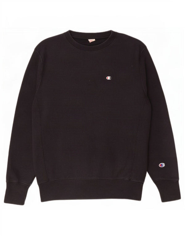 Champion Herre Reverse Weave Sweatshirt Jumper XL Marineblå Bomuld