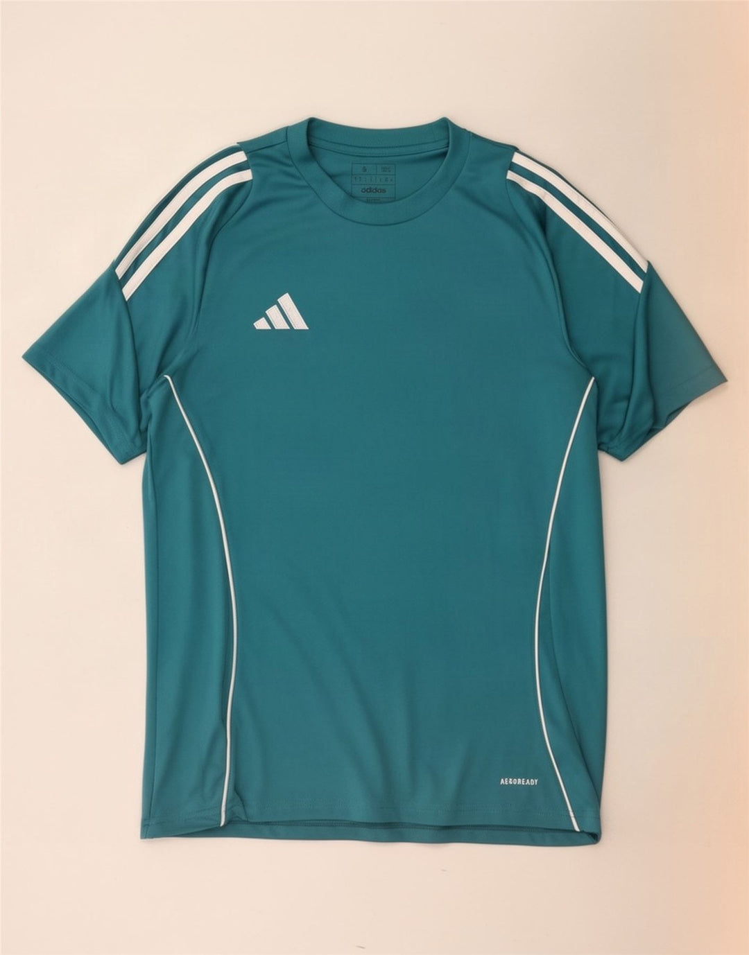 Adidas Herre Aeroready Slim Fit T-Shirt Top Lille turkis polyester