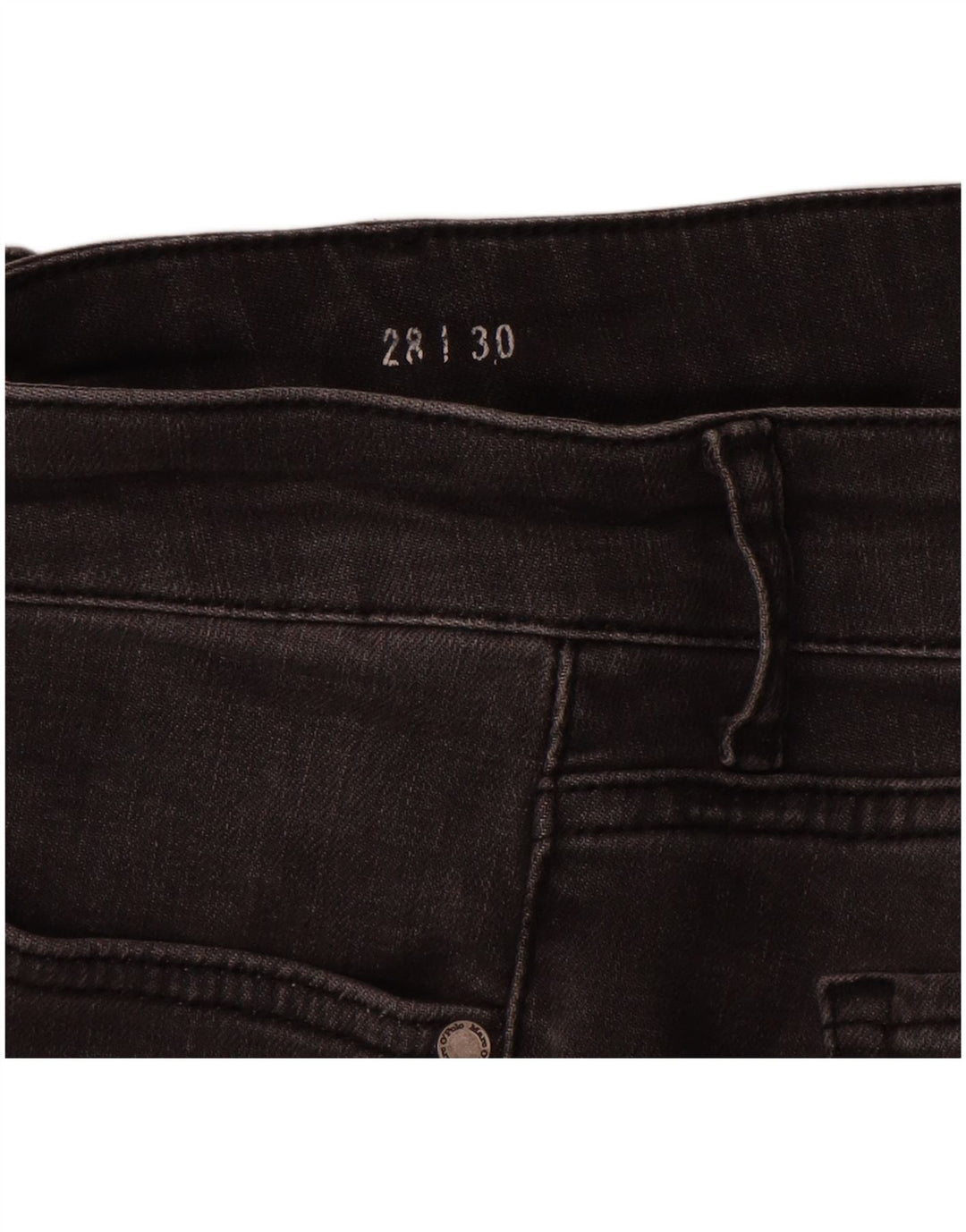 Marc O'Polo Dame Slim Jeans W28 L30 Grå Bomuld