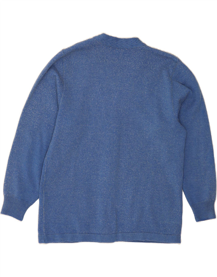 GOLLEHAUG Womens Cardigan Sweater EU 38 Medium Blue Polyacrylic Vintage Gollehaug and Second-Hand Gollehaug from Messina Hembry 