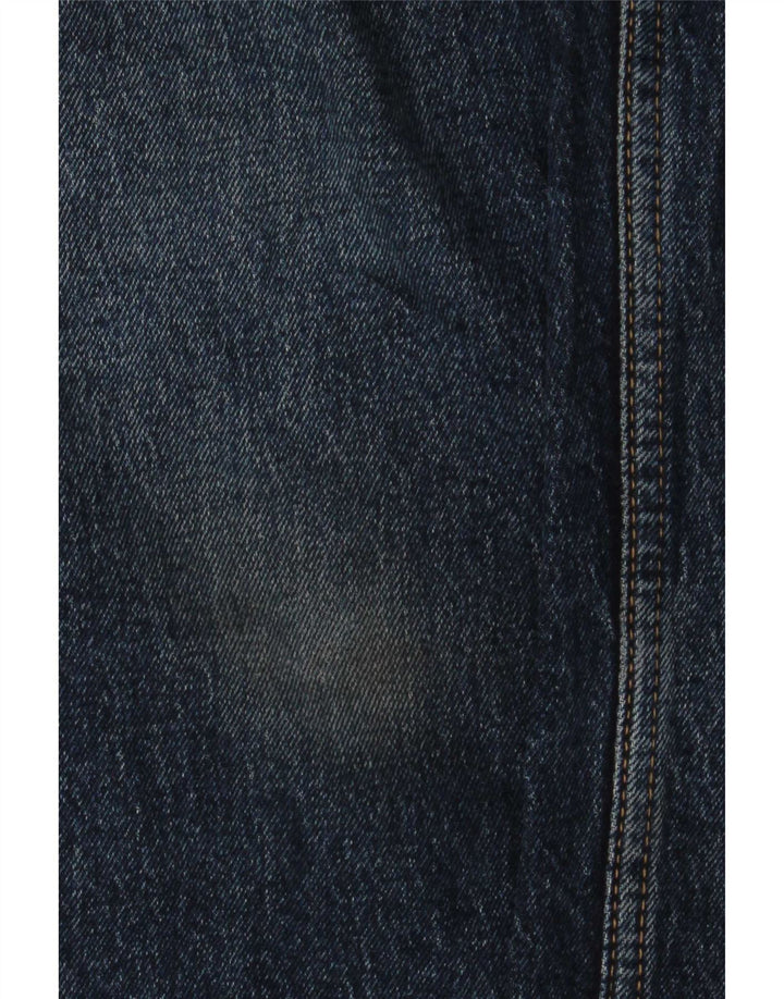 Zara Dame Slim Jeans EU 34 XS W24 L28 Marineblå